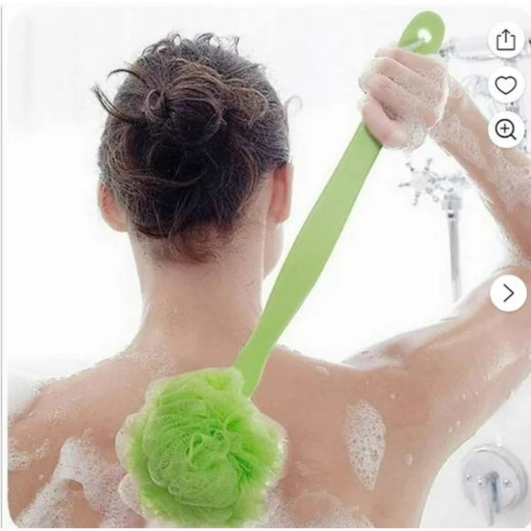 ليفة استحمام مع يد طويلة