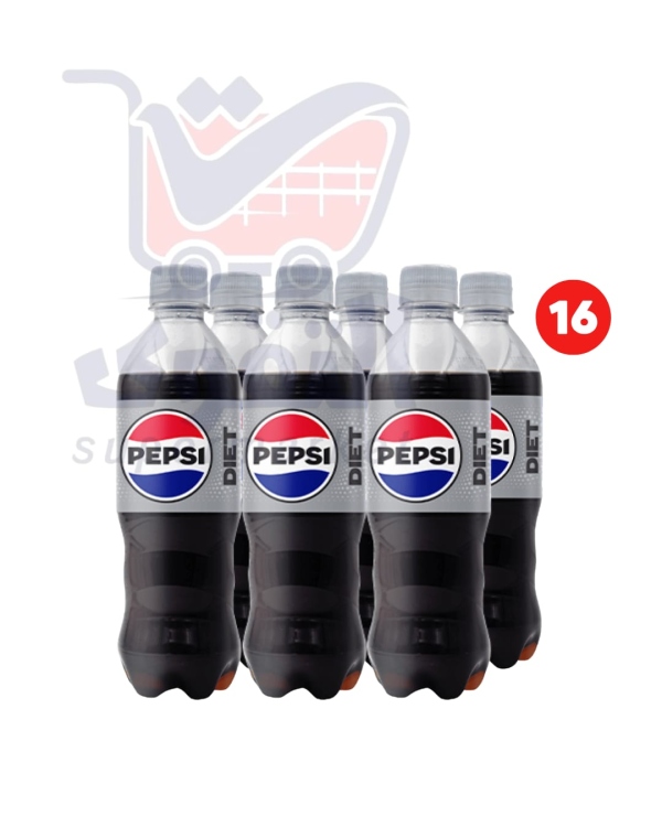 بيبسي دايت عبوة بلاستيك 250مل عدد 16