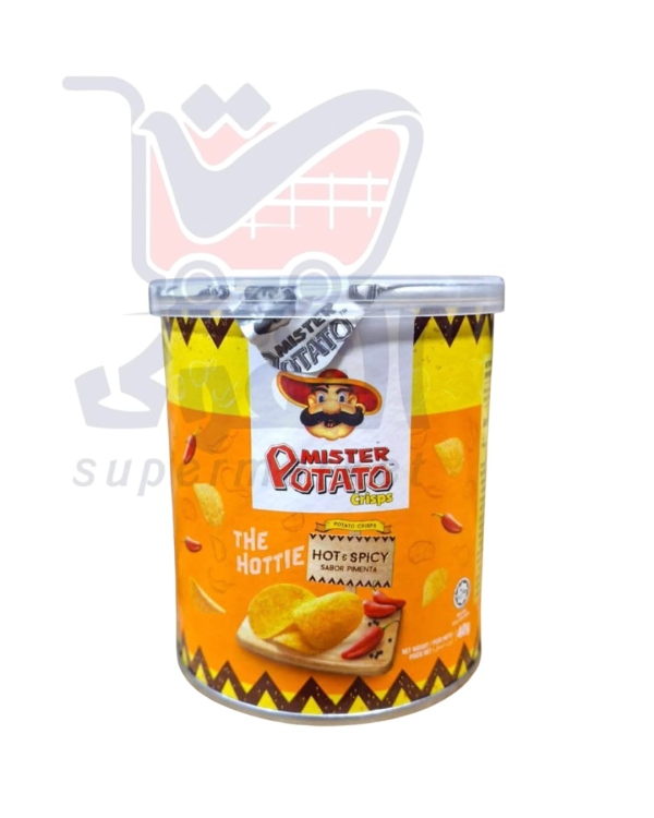 مستر بوتيتو شيبس بنكهة البطاطا الحارة 45 غم عدد 3