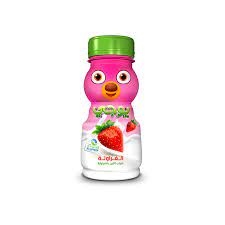 الجنيدي شراب اللبن يوجي بنكهة الفراولة 160 مل