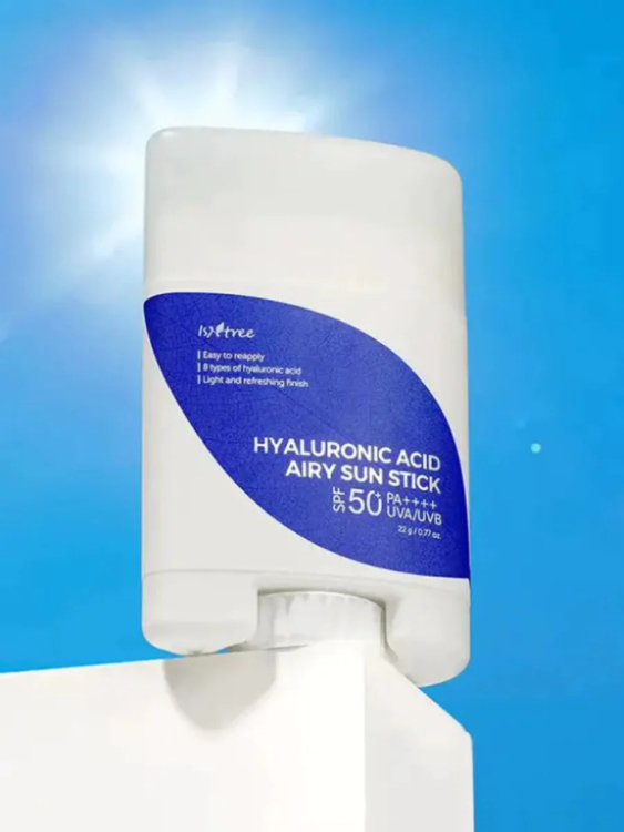 Isntree Hyaluronic Acid Airy Sun Stick واقي شمس ستيك من ازنتري بالهايرونيك اسد