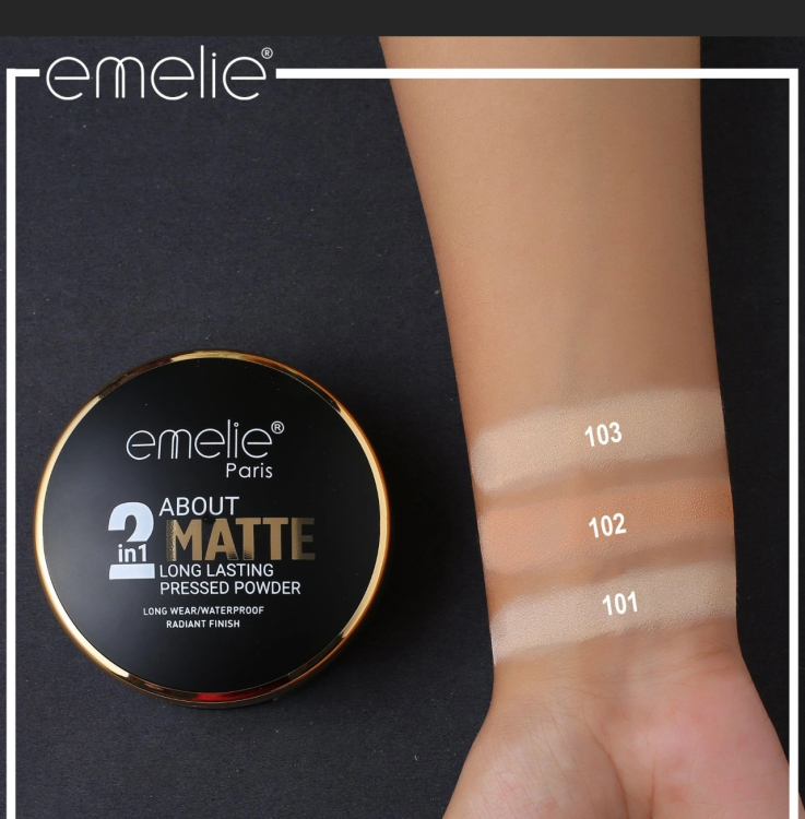 بودرة مضغوطة ايميلي emelie 
