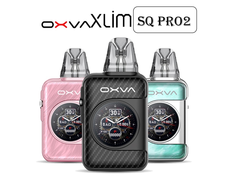 Oxva XLim SQ PRO  2 Pod Kit, Rechargeable, Refillable, Vape Device - Assorted Colors 