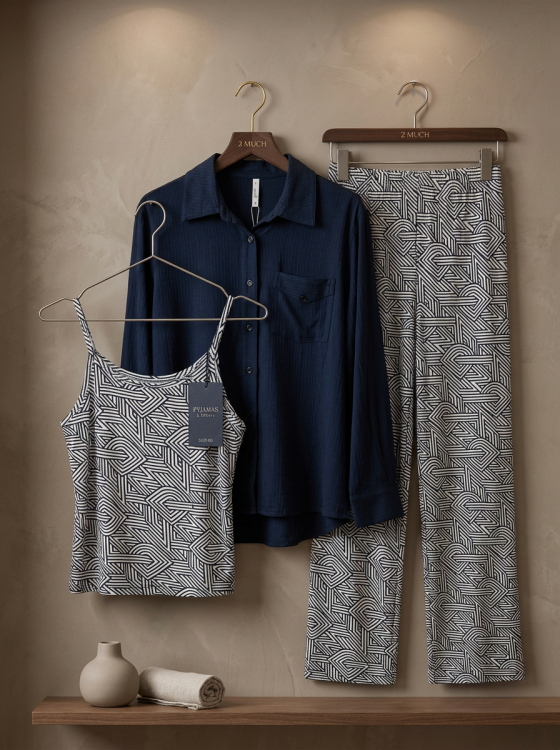 بيجامه 3 قطع 3064