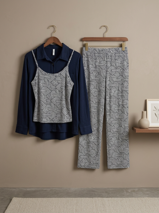 بيجامه 3 قطع 3064