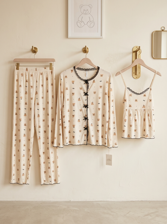 بيجامه قطعتين 3129