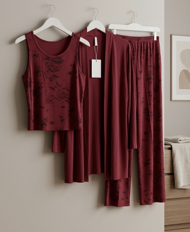 بيجامه 3 قطع 3034