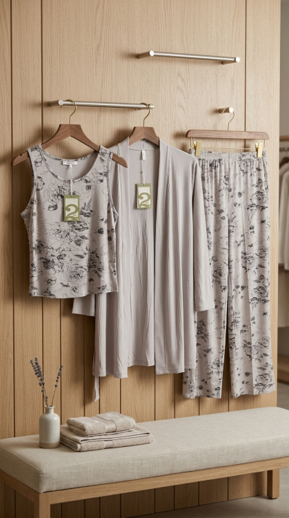 بيجامه 3 قطع 3034