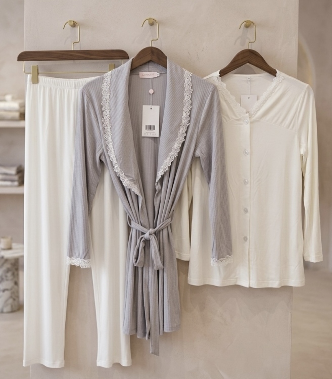 بيجامه نفاس 3 قطع 36002