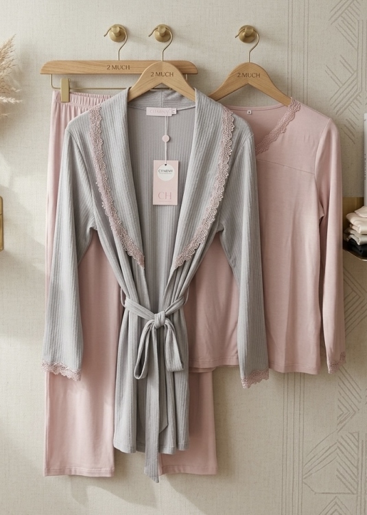 بيجامه نفاس 3 قطع 36002