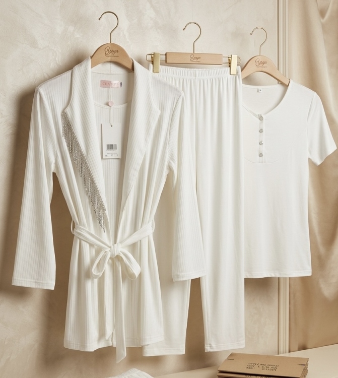 بيجامه نفاس 3 قطع 36021