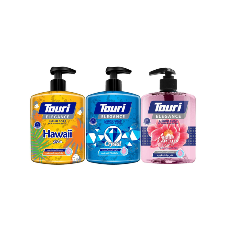 توري صابون سائل 3 حبات 500 مل