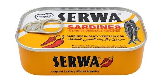 سيروا سردين بالزيت بالفلفل الحار 125 غم