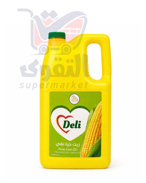 دلي زيت ذرة نقي 2.84لتر صافي