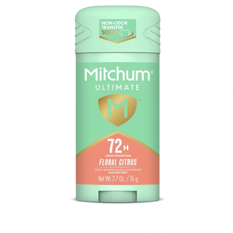 Mitchum Women Ultimate 72h Solid Stick Floral Citrus 76g