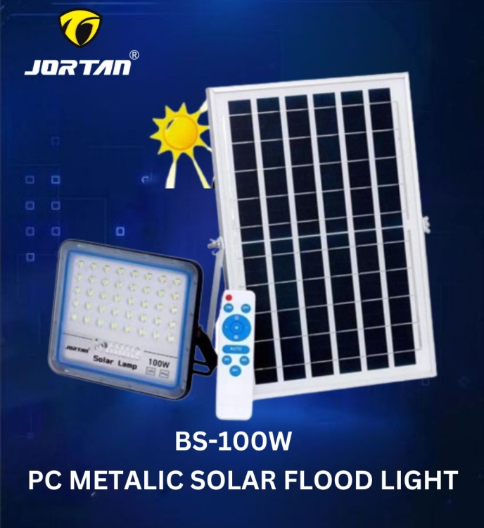 كشاف طاقة شمسية بقوة 100w فعلي