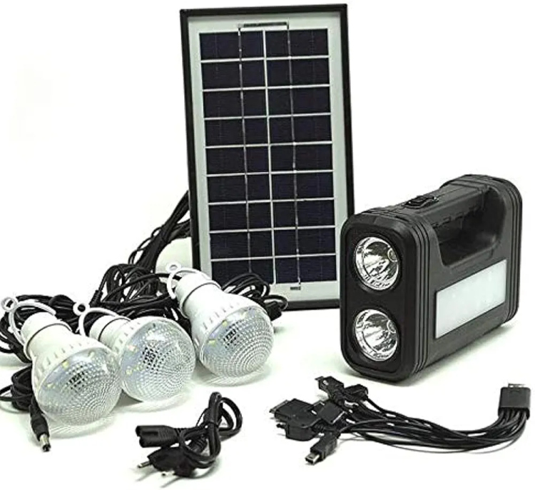 بوربانك على الطاقة الشمسية مع 3 لمبات 