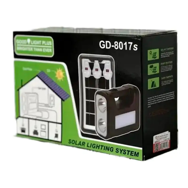 بوربانك على الطاقة الشمسية مع 3 لمبات 