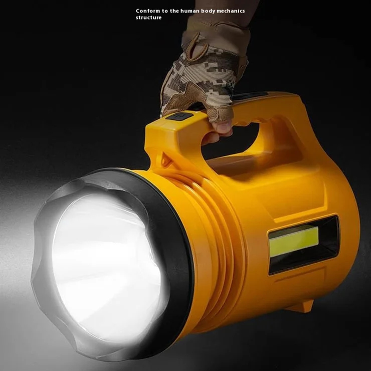 كشاف حجم كبير متنقل مع مخرج شحن USB 