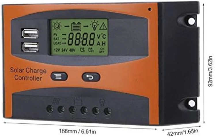 منظم شحن طاقة شمسية 30A
