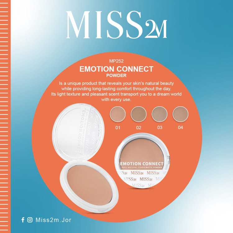 بودرة وجه Miss2m Emotion Connect