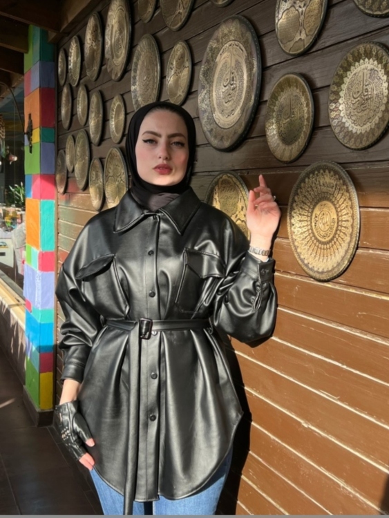 قميص جلد (بلمعة)