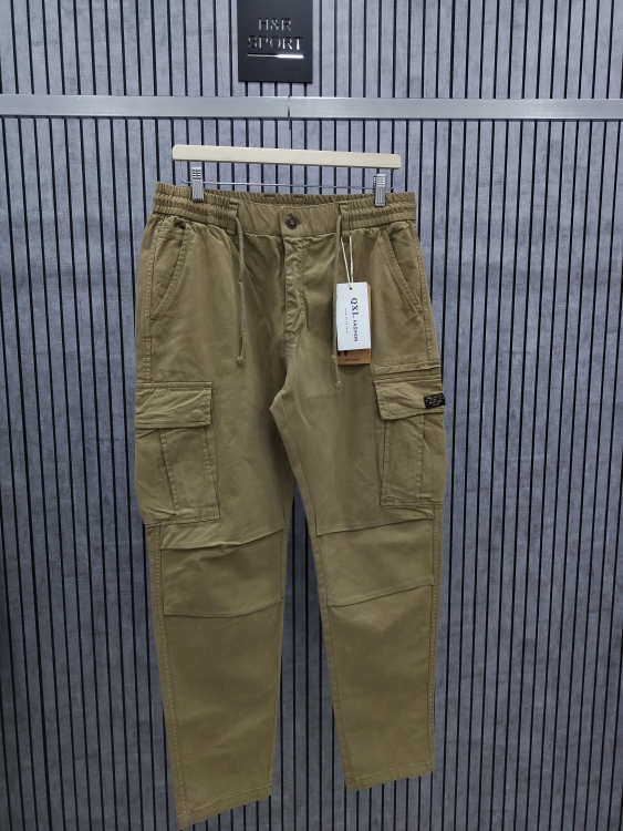 بنطلون جنكل كتان صيني 