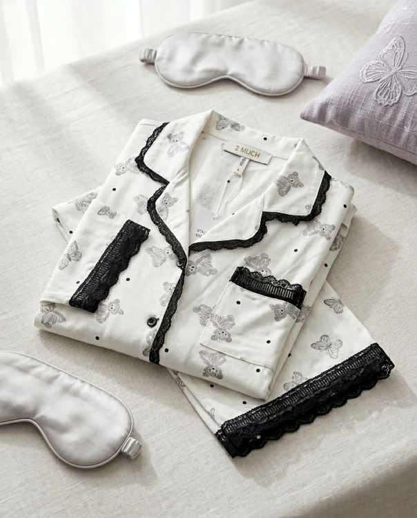 بيجامه فسيكوز قطن 3091