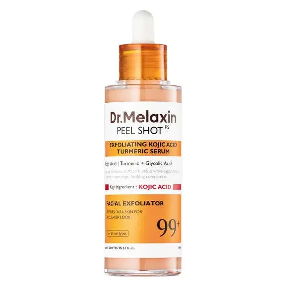 Dr.Melaxin - Peel Shot Exfoliating Kojic Acid Turmeric Serum 80ml