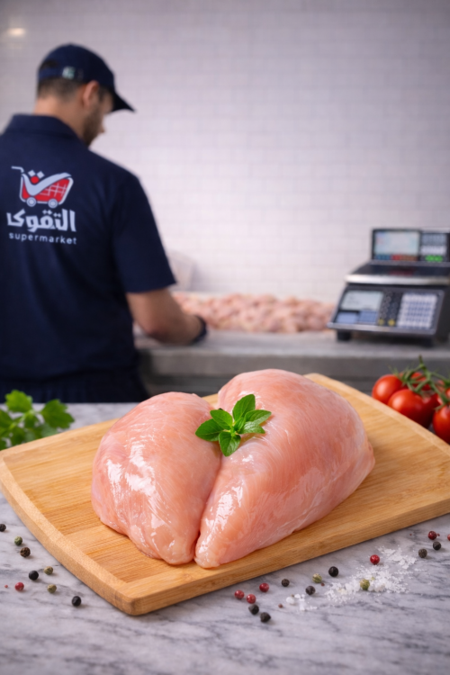 صدر دجاج مسحب طازج