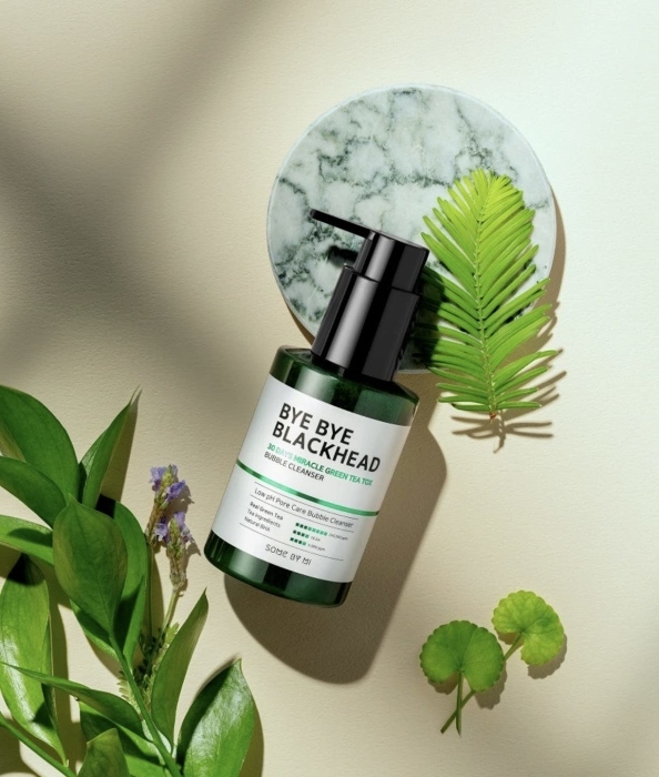 Some By Mi, Bye Bye Blackhead 30 Days Miracle Green Tea Tox Bubble Cleanser