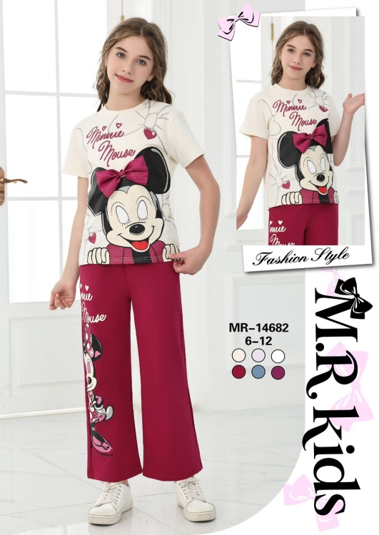 بيجامه بناتي  6y-12y. 14682