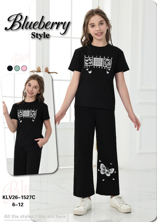 بيجامه بناتي 1527 6y-12Y