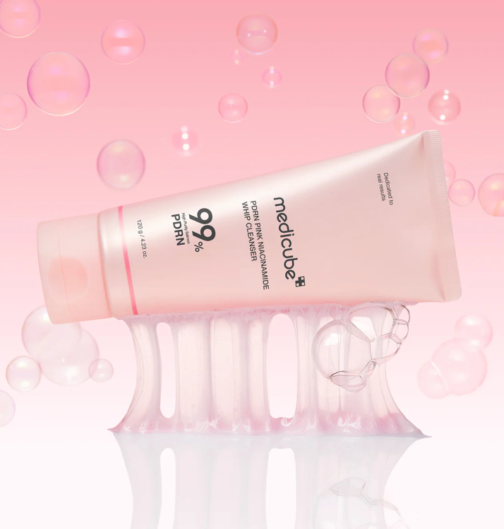 medicube, PDRN Pink Niacinamide Whip Cleanser