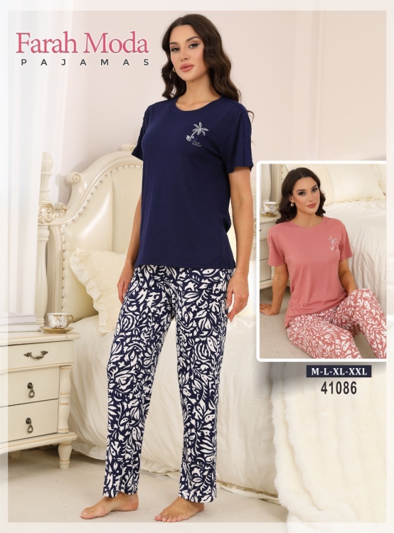 بيجامه قطعتين 41086