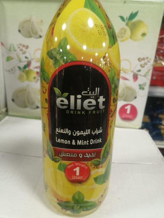 إليت عصير ليمون ونعنع 1 لتر