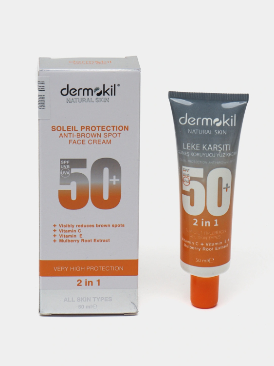 واقي شمس ديرموكل  dermokil natural skin
