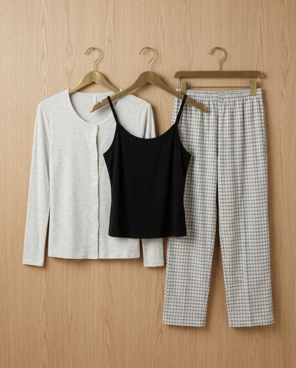 بيجامه 3 قطع 3070