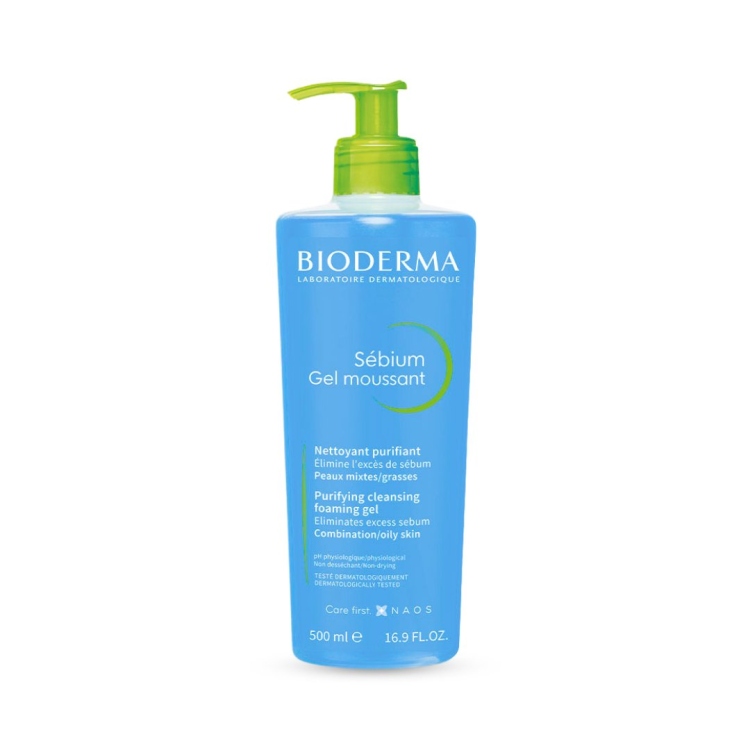 غسول البشرة الدهنية و المختلطة بيوديرما BIODERMA