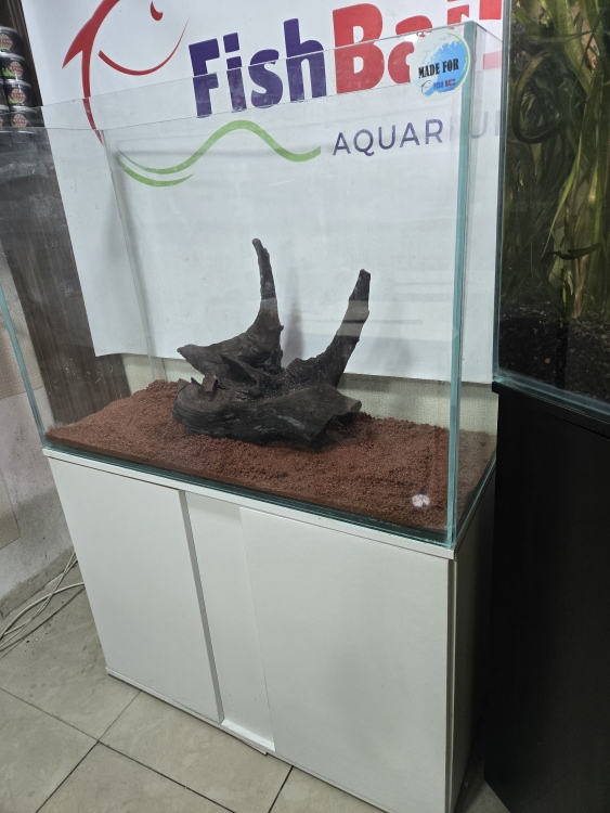 حوض سمك مع طاولة بقياسات مميزة