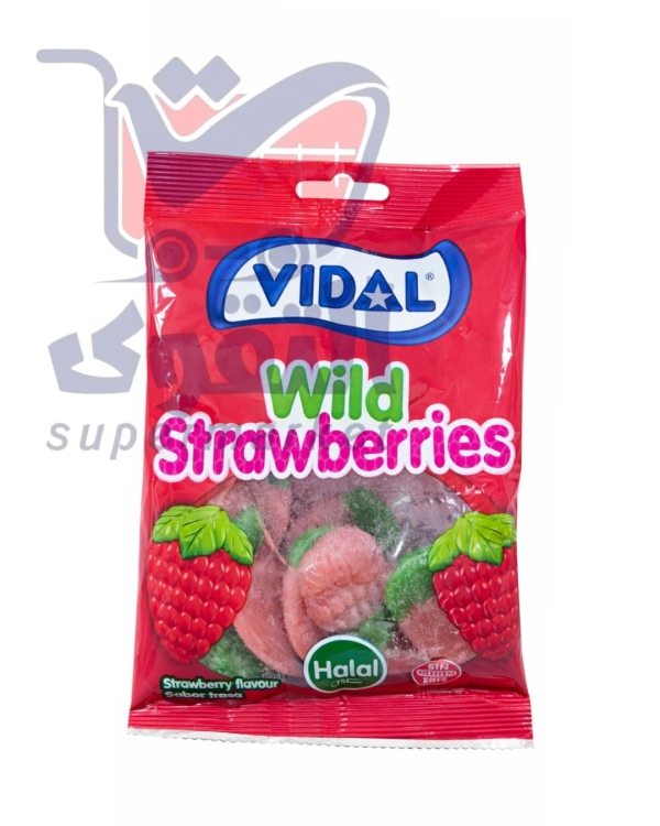 فيدال سوس فراولة خالي من جلوتين 100غم
