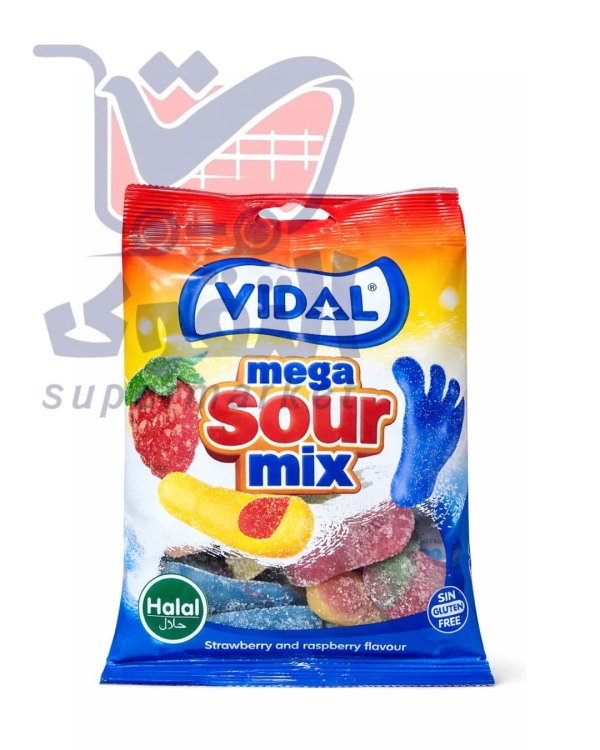 فيدال سوس حامض مكس خالي من جلوتين 100غ