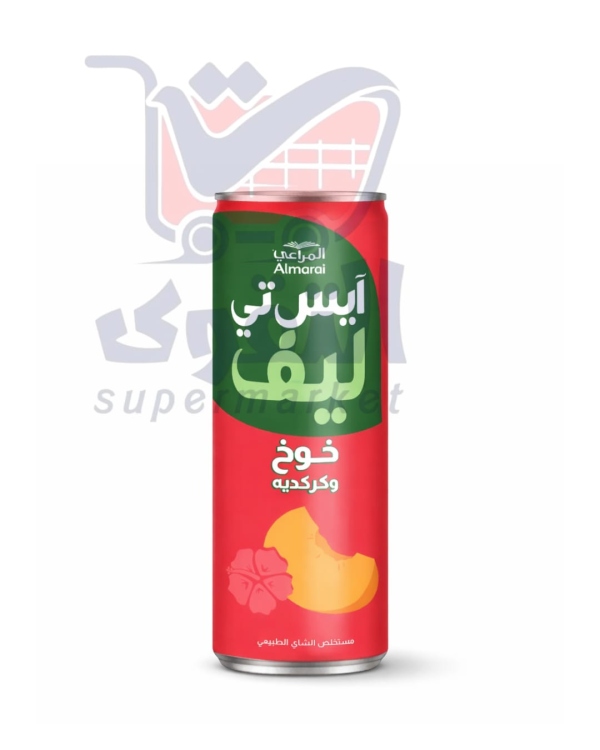 المراعي ايس تي خوخ وكركديه 240مل