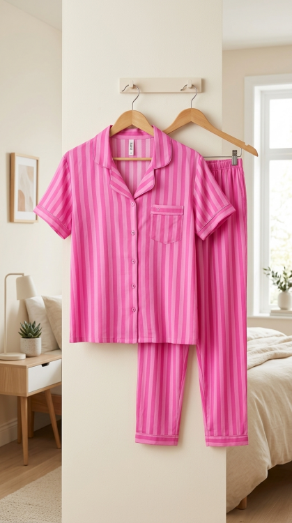 بيجامه رايون قطن 3158