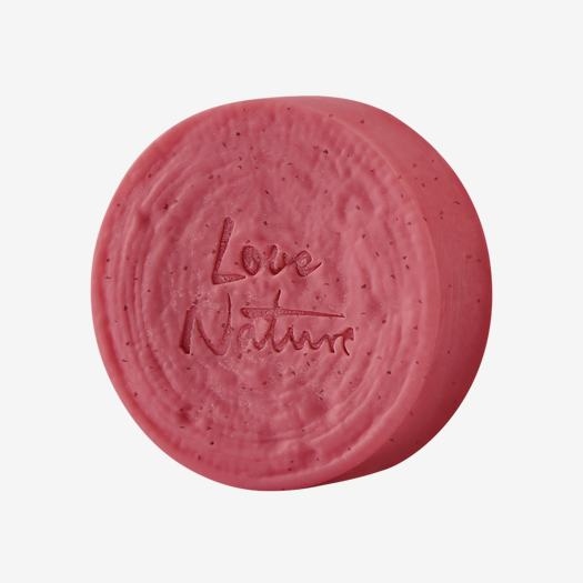 LOVE NUTURE .Energising Exfoliating Soap Bar with Organic Mint & Raspberry75 g--41277-- 75 g