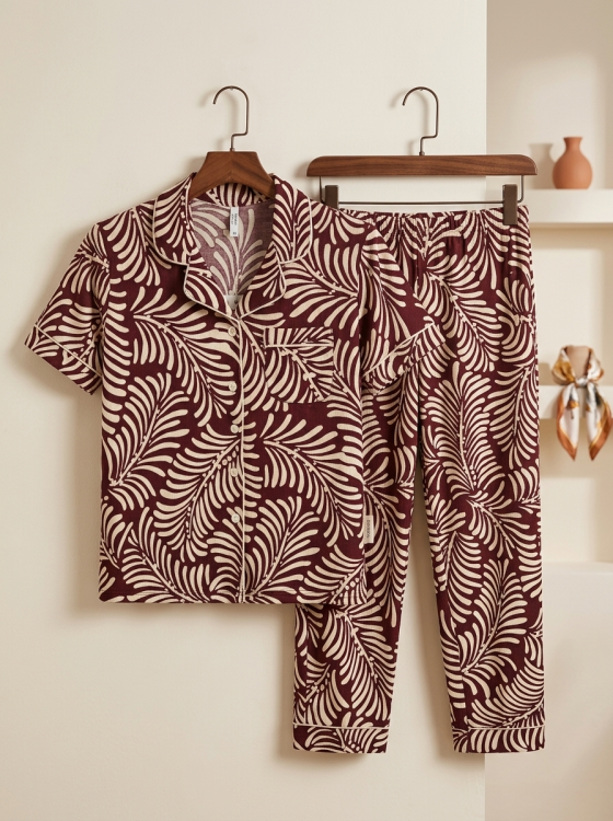 بيجامه نص كم TR 3283