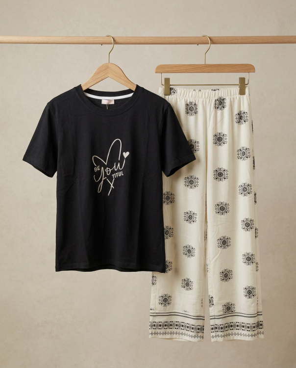 بيجامه قطعتينA109