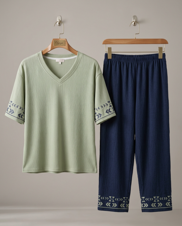 بيجامه قطعتين S013