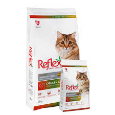 ريفلكس- دراي فود  جورمت للقطط البالغة بنكهة الدجاج 