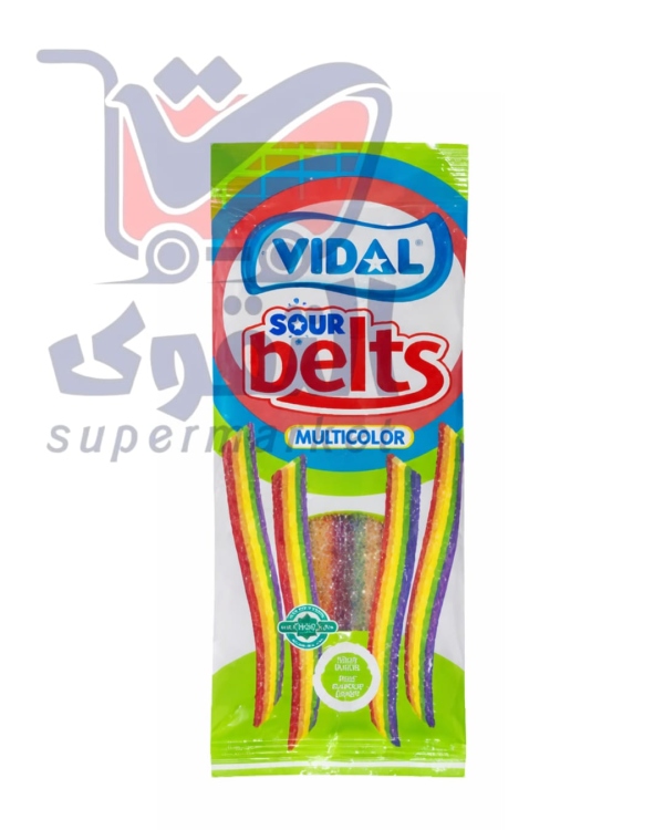 فيدال جوم مسطر حامض خالي من جلوتين 100غ